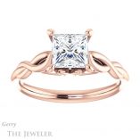 Princess Cut Forever One Moissanite Engagement Ring #GTJ1137-square-fo-r 1 Princess Cut Forever One Moissanite Engagement Ring #GTJ1137-square-fo-r