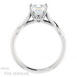 Princess Cut Forever One Moissanite Engagement Ring #GTJ1137-square-fo-w 2 Princess Cut Forever One Moissanite Engagement Ring #GTJ1137-square-fo-w