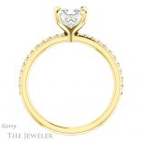 Princess Cut Forever One Moissanite Engagement Ring #GTJ1138-square-fo-y 2 Princess Cut Forever One Moissanite Engagement Ring #GTJ1138-square-fo-y