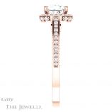 Princess Cut Forever One Moissanite Engagement Ring #GTJ1140-square-fo-r