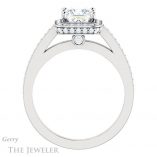 Princess Cut Forever One Moissanite Engagement Ring #GTJ1140-square-fo-w 2 Princess Cut Forever One Moissanite Engagement Ring #GTJ1140-square-fo-w