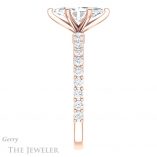 Marquise Cut Forever One Moissanite Engagement Ring #GTJ1141-marquise-fb-r 3 Marquise Cut Forever Brilliant Moissanite Engagement Ring #GTJ1141-marquise-fb-r
