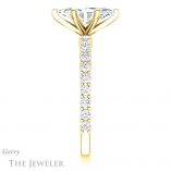 Marquise Cut Forever Brilliant Moissanite Engagement Ring #GTJ1141-marquise-fb-y