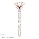 Round Cut Forever One Moissanite Engagement Ring #GTJ1141-round-fo-r 3 Round Cut Forever One Moissanite Engagement Ring #GTJ1141-round-fo-r