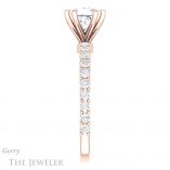 Princess Cut Forever One Moissanite Engagement Ring #GTJ1141-square-fo-r