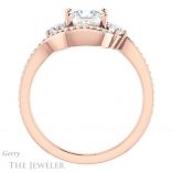 Princess Cut Forever One Moissanite Engagement Ring #GTJ1143-square-fo-r