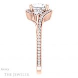 Princess Cut Forever One Moissanite Engagement Ring #GTJ1143-square-fo-r