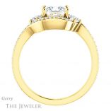 Princess Cut Forever One Moissanite Engagement Ring #GTJ1143-square-fo-y