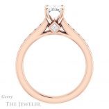 Emerald Cut Forever One Moissanite Engagement Ring #GTJ1144-emerald-fb-r 2 Emerald Cut Forever Brilliant Moissanite Engagement Ring #GTJ1144-emerald-fb-r