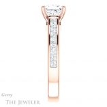 Princess Cut Forever One Moissanite Engagement Ring #GTJ1144-square-fo-r