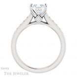 Princess Cut Forever One Moissanite Engagement Ring #GTJ1144-square-fo-w