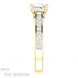 Princess Cut Forever One Moissanite Engagement Ring #GTJ1144-square-fo-y 3 Princess Cut Forever One Moissanite Engagement Ring #GTJ1144-square-fo-y