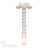 Cushion Cut Forever One Moissanite Engagement Ring #GTJ1145-cushion-fo-r 3 Cushion Cut Forever One Moissanite Engagement Ring #GTJ1145-cushion-fo-r