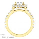 Princess Cut Forever One Moissanite Engagement Ring #GTJ1145-square-fo-y