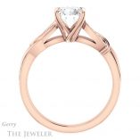 Round Cut Forever One Moissanite Engagement Ring #GTJ1146-round-fo-r 2 Round Cut Forever One Moissanite Engagement Ring #GTJ1146-round-fo-r