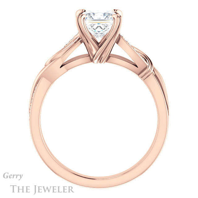 Princess Cut Forever One Moissanite Engagement Ring #GTJ1146-square-fo-r 2 Princess Cut Forever One Moissanite Engagement Ring #GTJ1146-square-fo-r