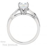 Princess Cut Forever One Moissanite Engagement Ring #GTJ1146-square-fo-w 2 Princess Cut Forever One Moissanite Engagement Ring #GTJ1146-square-fo-w