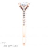 Oval Shaped Forever One Moissanite Engagement Ring #GTJ1148-oval-fo-r 3 Oval Shaped Forever One Moissanite Engagement Ring #GTJ1148-oval-fo-r
