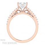 Princess Cut Forever One Moissanite Engagement Ring #GTJ1148-square-fo-r 2 Princess Cut Forever One Moissanite Engagement Ring #GTJ1148-square-fo-r