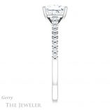 Princess Cut Forever One Moissanite Engagement Ring #GTJ1148-square-fo-w 3 Princess Cut Forever One Moissanite Engagement Ring #GTJ1148-square-fo-w