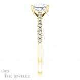 Princess Cut Forever One Moissanite Engagement Ring #GTJ1148-square-fo-y 3 Princess Cut Forever One Moissanite Engagement Ring #GTJ1148-square-fo-y