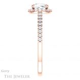 Cushion Cut Forever One Moissanite Engagement Ring #GTJ1149-cushion-fo-r 3 Cushion Cut Forever One Moissanite Engagement Ring #GTJ1149-cushion-fo-r