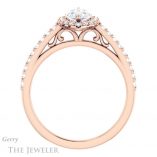 Marquise Cut Forever One Moissanite Engagement Ring #GTJ1149-marquise-fb-r 2 Marquise Cut Forever Brilliant Moissanite Engagement Ring #GTJ1149-marquise-fb-r