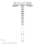 Marquise Cut Forever Brilliant Moissanite Engagement Ring #GTJ1149-marquise-fb-w