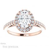 Oval Shaped Forever One Moissanite Engagement Ring #GTJ1149-oval-fo-r 1 Oval Shaped Forever One Moissanite Engagement Ring #GTJ1149-oval-fo-r