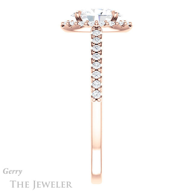 Oval Shaped Forever One Moissanite Engagement Ring #GTJ1149-oval-fo-r 3 Oval Shaped Forever One Moissanite Engagement Ring #GTJ1149-oval-fo-r