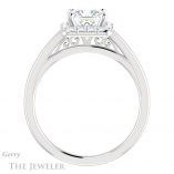 Princess Cut Forever One Moissanite Engagement Ring #GTJ1151-square-fo-w 2 Princess Cut Forever One Moissanite Engagement Ring #GTJ1151-square-fo-w