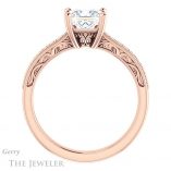 Princess Cut Forever One Moissanite Engagement Ring #GTJ1152-square-fo-r 2 Princess Cut Forever One Moissanite Engagement Ring #GTJ1152-square-fo-r