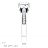 Princess Cut Forever One Moissanite Engagement Ring #GTJ1152-square-fo-w
