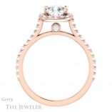 Cushion Cut Forever One Moissanite Engagement Ring #GTJ1153-cushion-fo-r 2 Cushion Cut Forever One Moissanite Engagement Ring #GTJ1153-cushion-fo-r