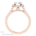 Round Cut Forever One Moissanite Engagement Ring #GTJ1153-round-fo-r 2 Round Cut Forever One Moissanite Engagement Ring #GTJ1153-round-fo-r