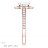 Oval Shaped Forever One Moissanite Engagement Ring #GTJ1154-oval-fo-r 3 Oval Shaped Forever One Moissanite Engagement Ring #GTJ1154-oval-fo-r
