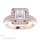 Princess Cut Forever One Moissanite Engagement Ring #GTJ1154-square-fo-r 1 Princess Cut Forever One Moissanite Engagement Ring #GTJ1154-square-fo-r