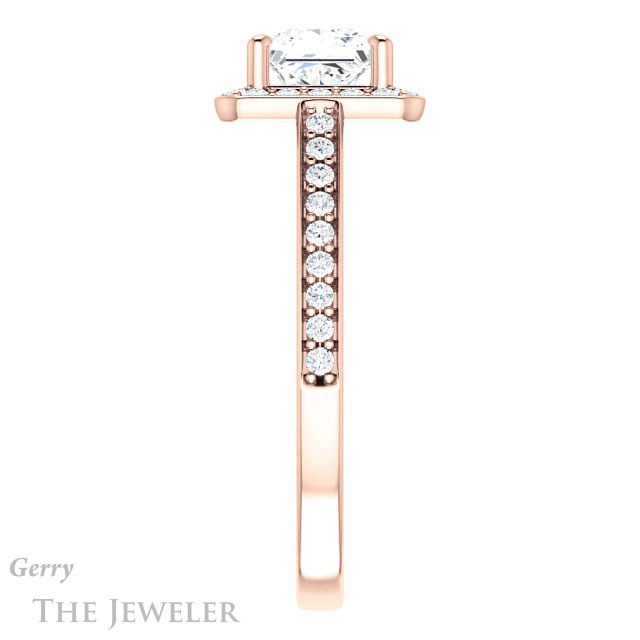 Princess Cut Forever One Moissanite Engagement Ring #GTJ1154-square-fo-r 3 Princess Cut Forever One Moissanite Engagement Ring #GTJ1154-square-fo-r