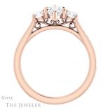 Marquise Cut Forever Brilliant Moissanite Engagement Ring #GTJ1155-marquise-fb-r