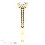 Princess Cut Forever One Moissanite Engagement Ring #GTJ1155-square-fo-y 3 Princess Cut Forever One Moissanite Engagement Ring #GTJ1155-square-fo-y