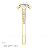 Princess Cut Forever One Moissanite Engagement Ring #GTJ1157-square-fo-y 3 Princess Cut Forever One Moissanite Engagement Ring #GTJ1157-square-fo-y