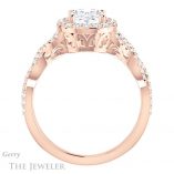 Oval Shaped Forever One Moissanite Engagement Ring #GTJ1159-oval-fo-r 2 Oval Shaped Forever One Moissanite Engagement Ring #GTJ1159-oval-fo-r