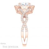 Oval Shaped Forever One Moissanite Engagement Ring #GTJ1159-oval-fo-r 3 Oval Shaped Forever One Moissanite Engagement Ring #GTJ1159-oval-fo-r