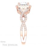 Princess Cut Forever One Moissanite Engagement Ring #GTJ1159-square-fo-r 3 Princess Cut Forever One Moissanite Engagement Ring #GTJ1159-square-fo-r