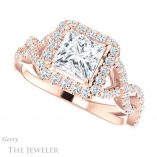 Princess Cut Forever One Moissanite Engagement Ring #GTJ1159-square-fo-r 5 Princess Cut Forever One Moissanite Engagement Ring #GTJ1159-square-fo-r