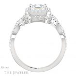 Princess Cut Forever One Moissanite Engagement Ring #GTJ1159-square-fo-w