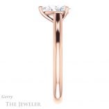 Pear Shaped Forever Brilliant Moissanite Engagement Ring #GTJ1160-pear-fb-r