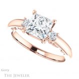 Princess Cut Forever One Moissanite Engagement Ring #GTJ1161-square-fo-r 5 Princess Cut Forever One Moissanite Engagement Ring #GTJ1161-square-fo-r