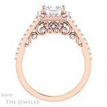 Princess Cut Forever One Moissanite Engagement Ring #GTJ1162-square-fo-r 2 Princess Cut Forever One Moissanite Engagement Ring #GTJ1162-square-fo-r