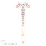 Princess Cut Forever One Moissanite Engagement Ring #GTJ1162-square-fo-r 3 Princess Cut Forever One Moissanite Engagement Ring #GTJ1162-square-fo-r